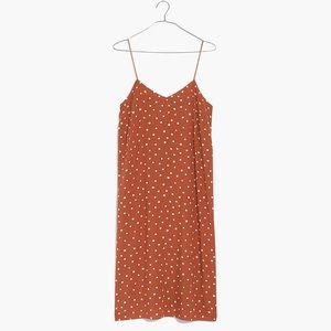 Madewell Cami Slip Dress in Inkspot Dots